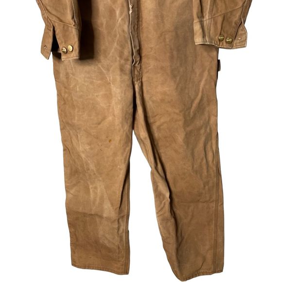 VTG Carhartt Duck Coveralls USA 46R - Picture 3 of 6